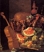 with Musical Instruments and Fruit Cristoforo Munari